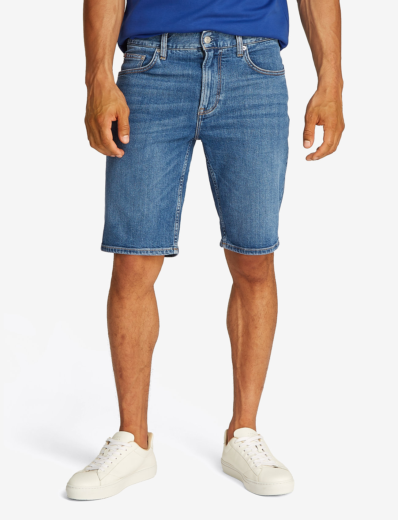 Tommy Hilfiger - BROOKLYN SHORT CREEK BLUE - jeansshorts - creek blue - 0