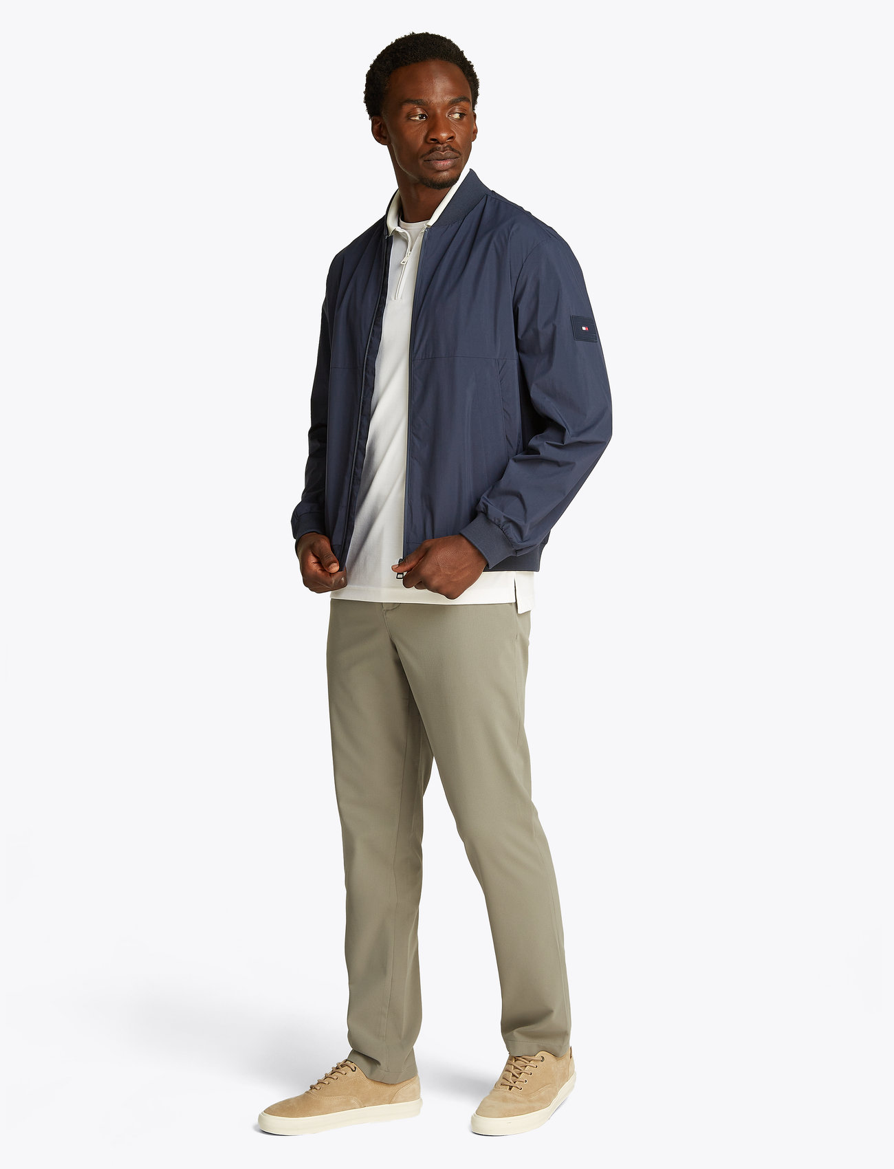 Tommy Hilfiger - BRANDED BOMBER - efterårsjakker - desert sky - 5