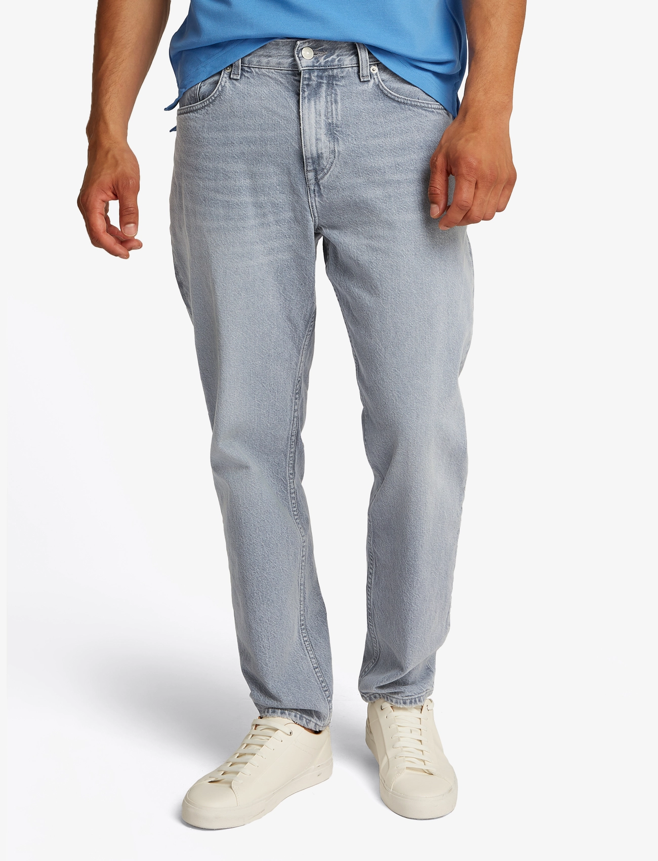Tommy Hilfiger - TAPERED HARLEM RGD PORT GREY - port grey - 0
