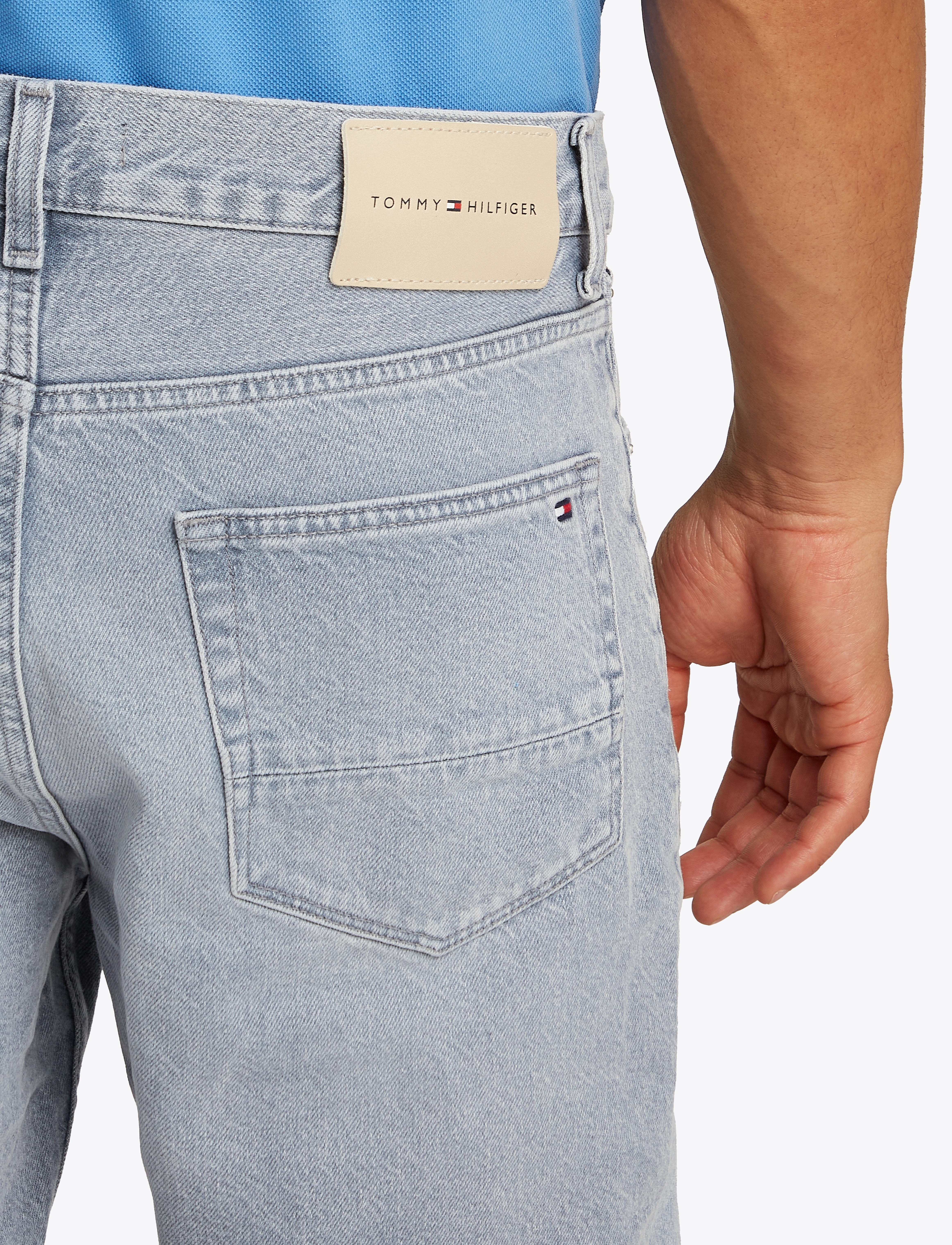 Tommy Hilfiger - TAPERED HARLEM RGD PORT GREY - port grey - 3