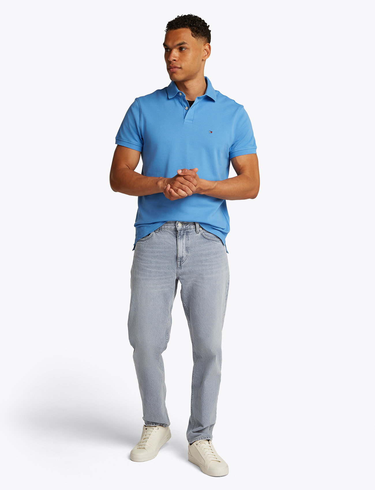 Tommy Hilfiger - TAPERED HARLEM RGD PORT GREY - tapered jeans - port grey - 4