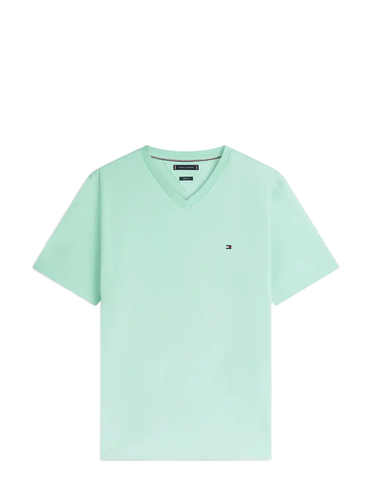 ESSENTIAL V-NECK TEE - ARCTIC AQUA