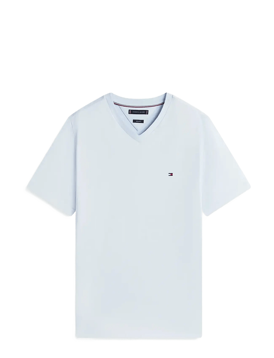 Tommy Hilfiger - ESSENTIAL V-NECK TEE - v-kaelusega t-särgid - breezy blue - 1