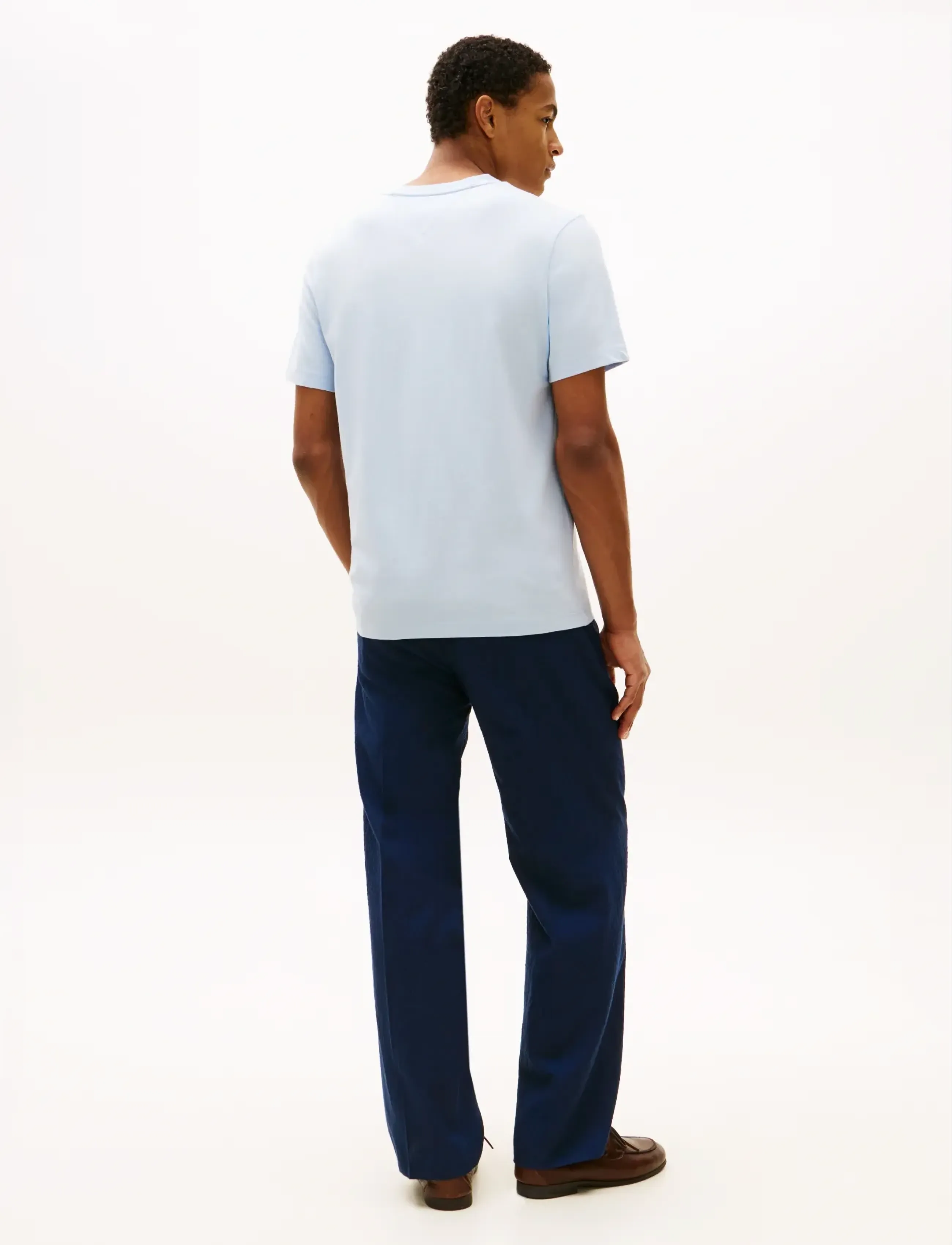 Tommy Hilfiger - ESSENTIAL V-NECK TEE - t-shirts mit v-ausschnitt - breezy blue - 2