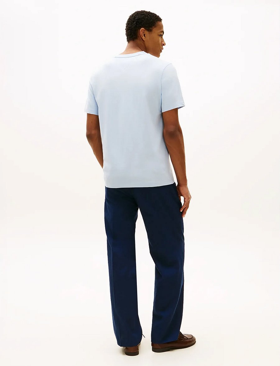 Tommy Hilfiger - ESSENTIAL V-NECK TEE - v-kaelusega t-särgid - breezy blue - 2
