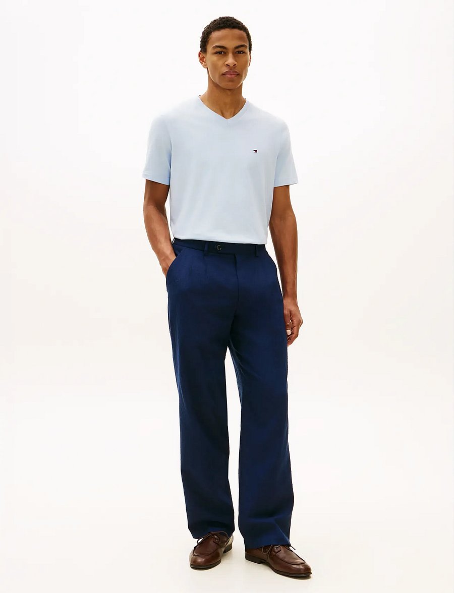 Tommy Hilfiger - ESSENTIAL V-NECK TEE - v-kaelusega t-särgid - breezy blue - 3