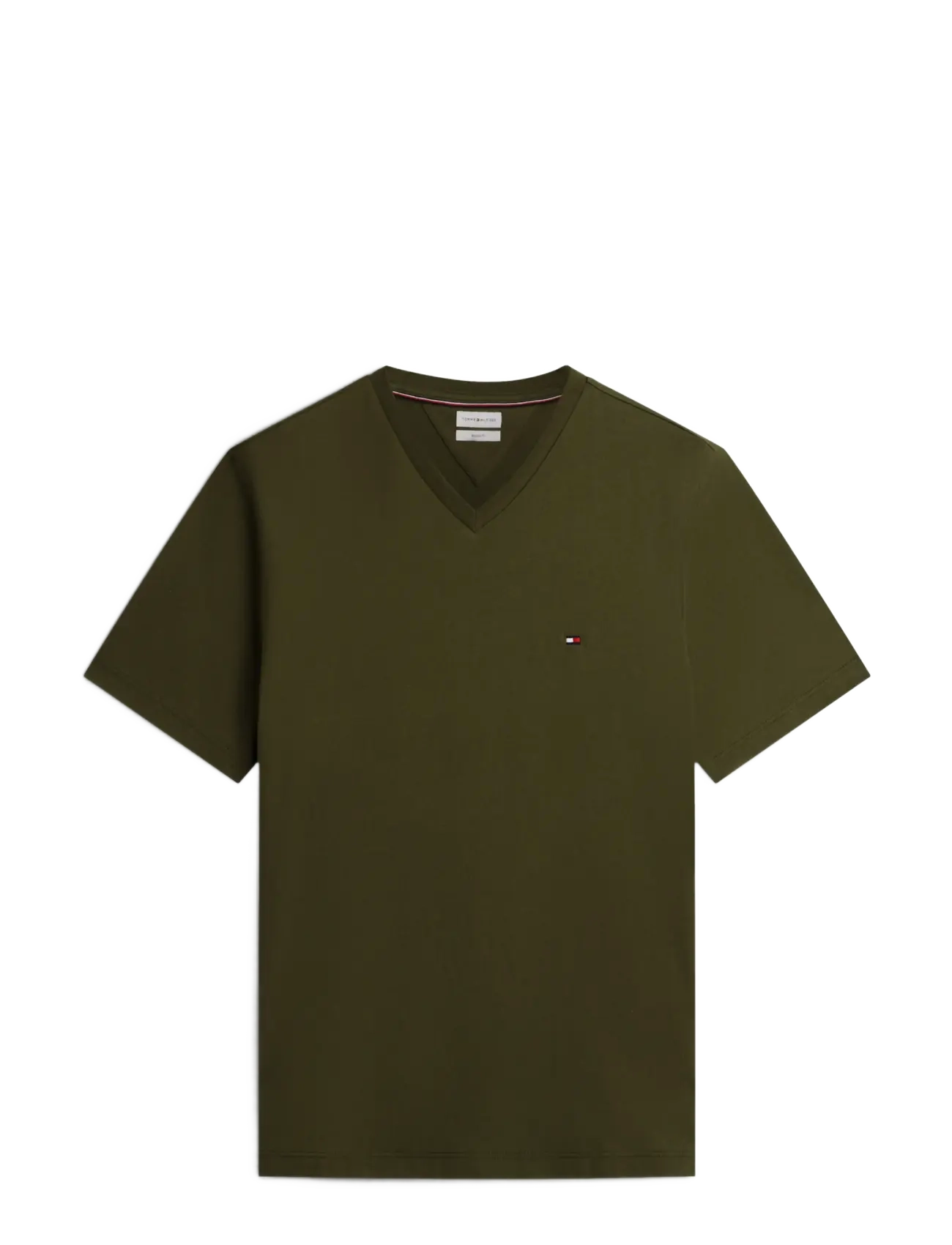 Tommy Hilfiger - ESSENTIAL V-NECK TEE - t-shirts mit v-ausschnitt - huntsman green - 1