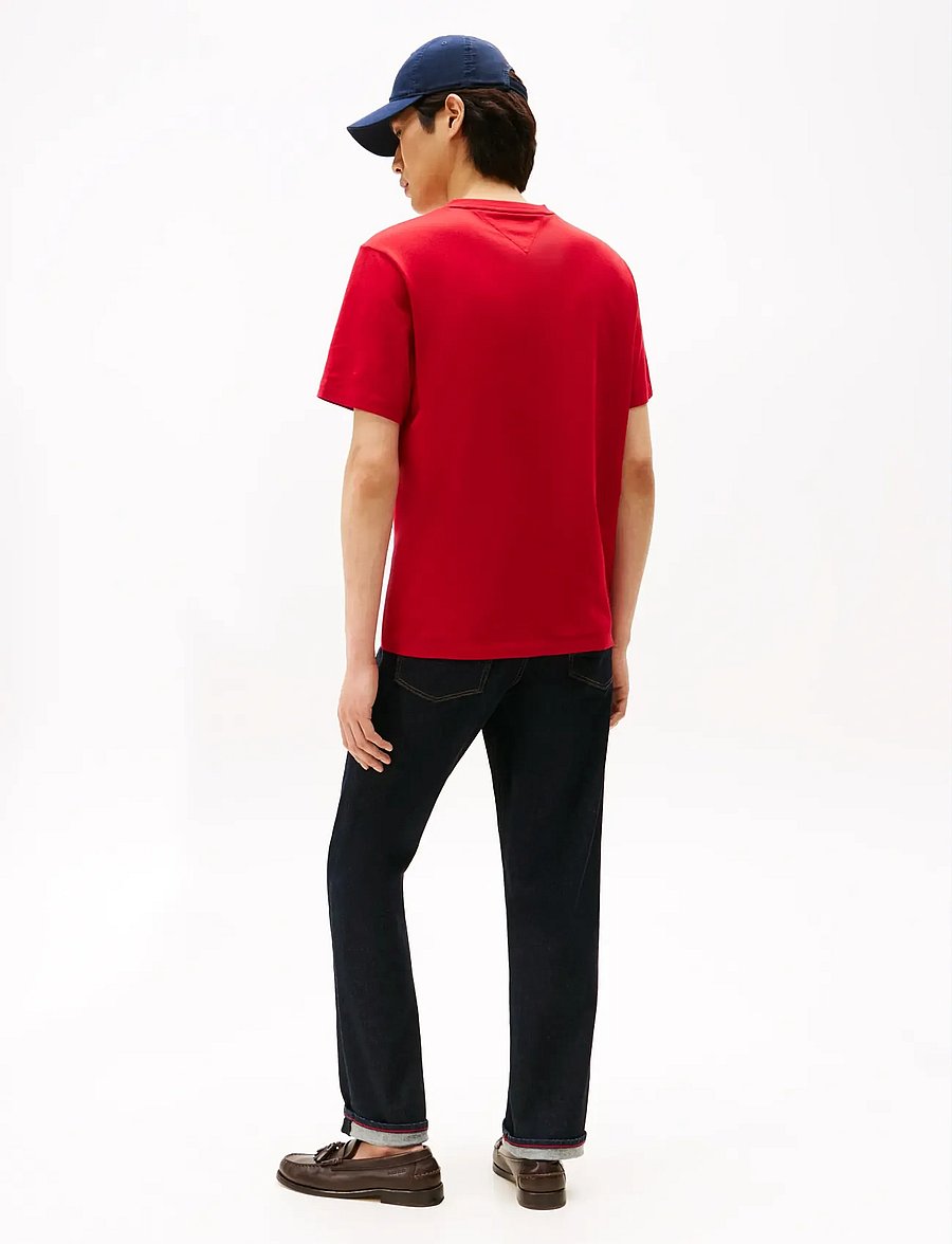 Tommy Hilfiger - ESSENTIAL V-NECK TEE - v-neck t-shirts - medium red - 3