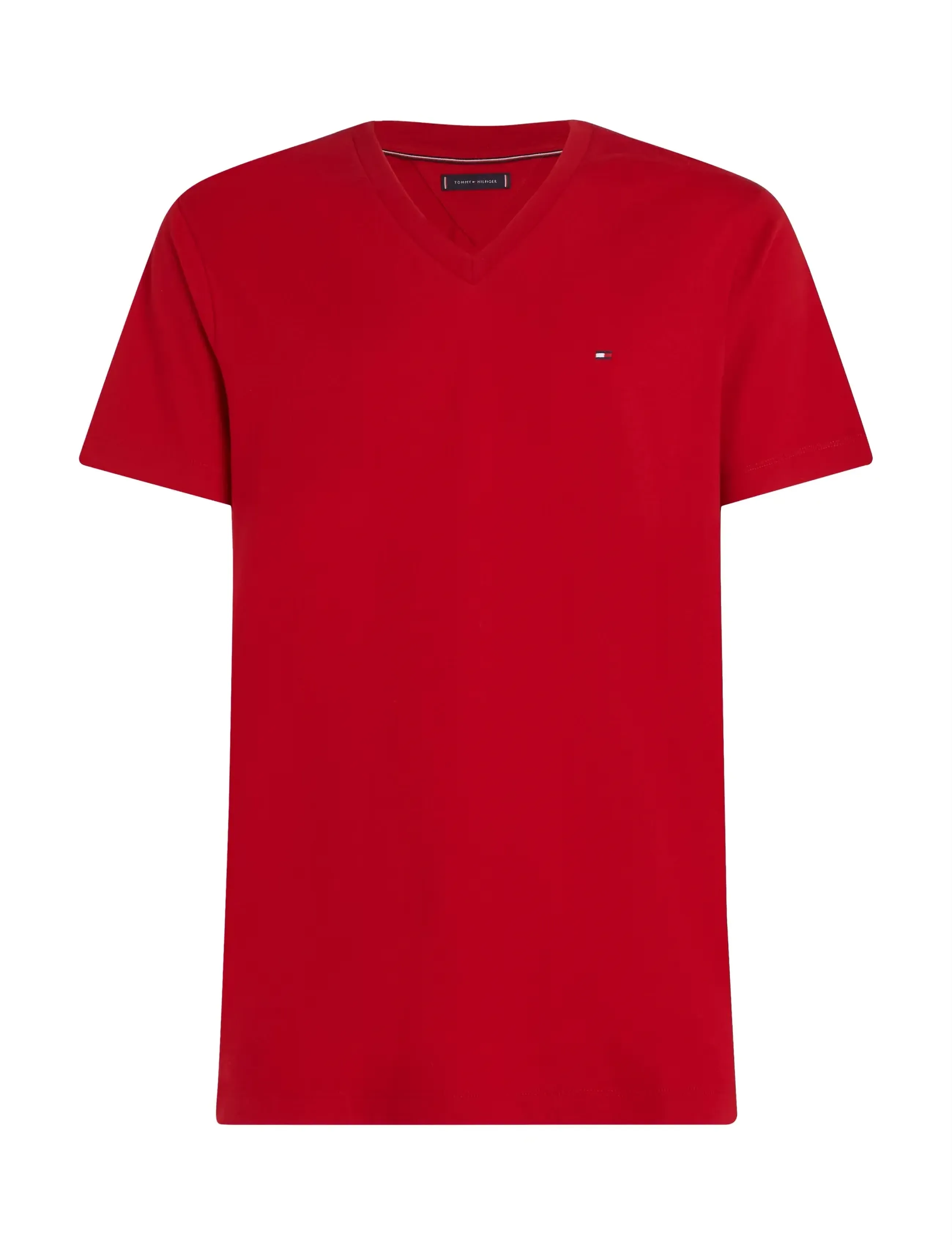 TOMMY HILFIGER Essential V-Neck Tee t-shirts - bas herr – bild 5