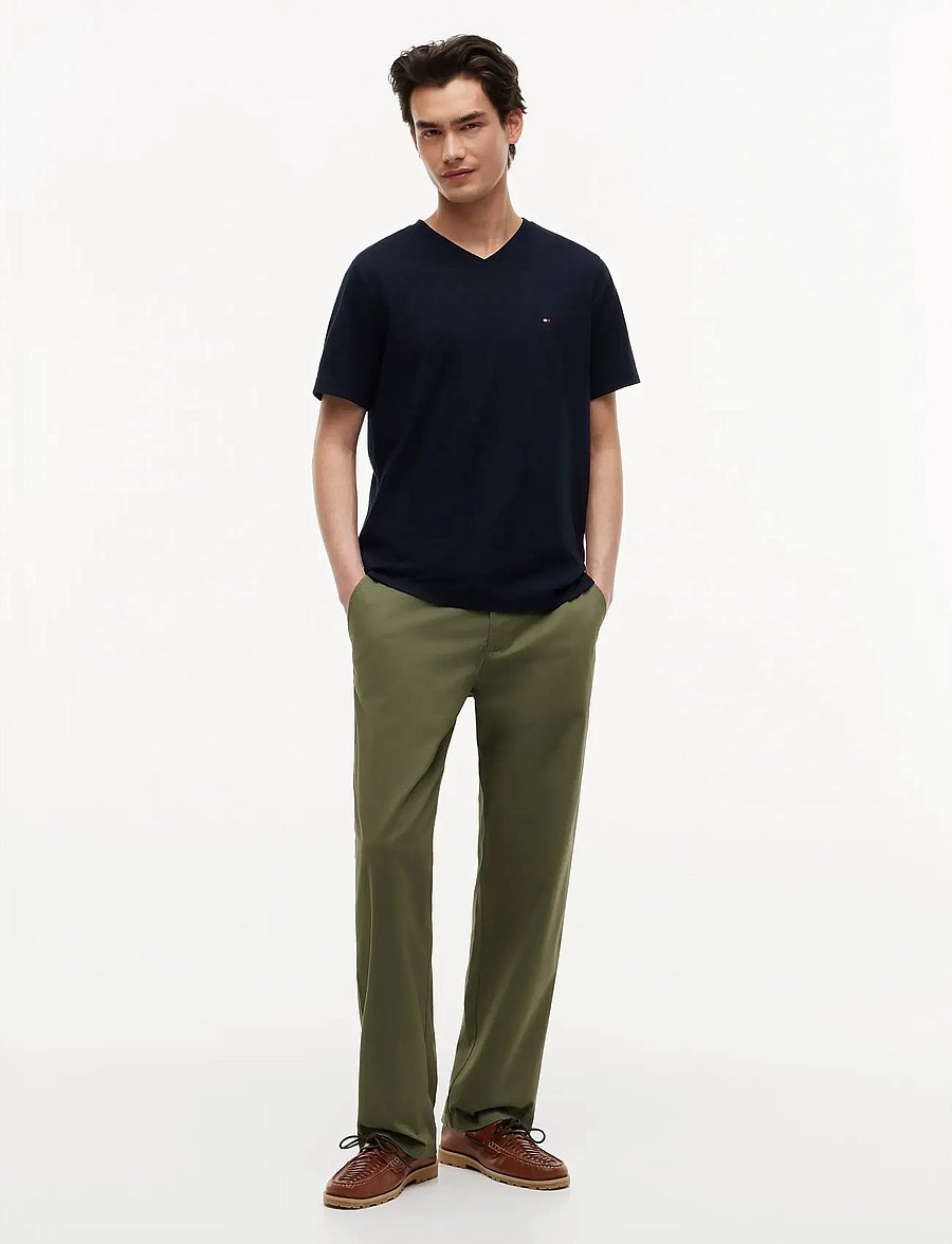 Tommy Hilfiger - ESSENTIAL V-NECK TEE - t-shirts mit v-ausschnitt - navy blue - 5