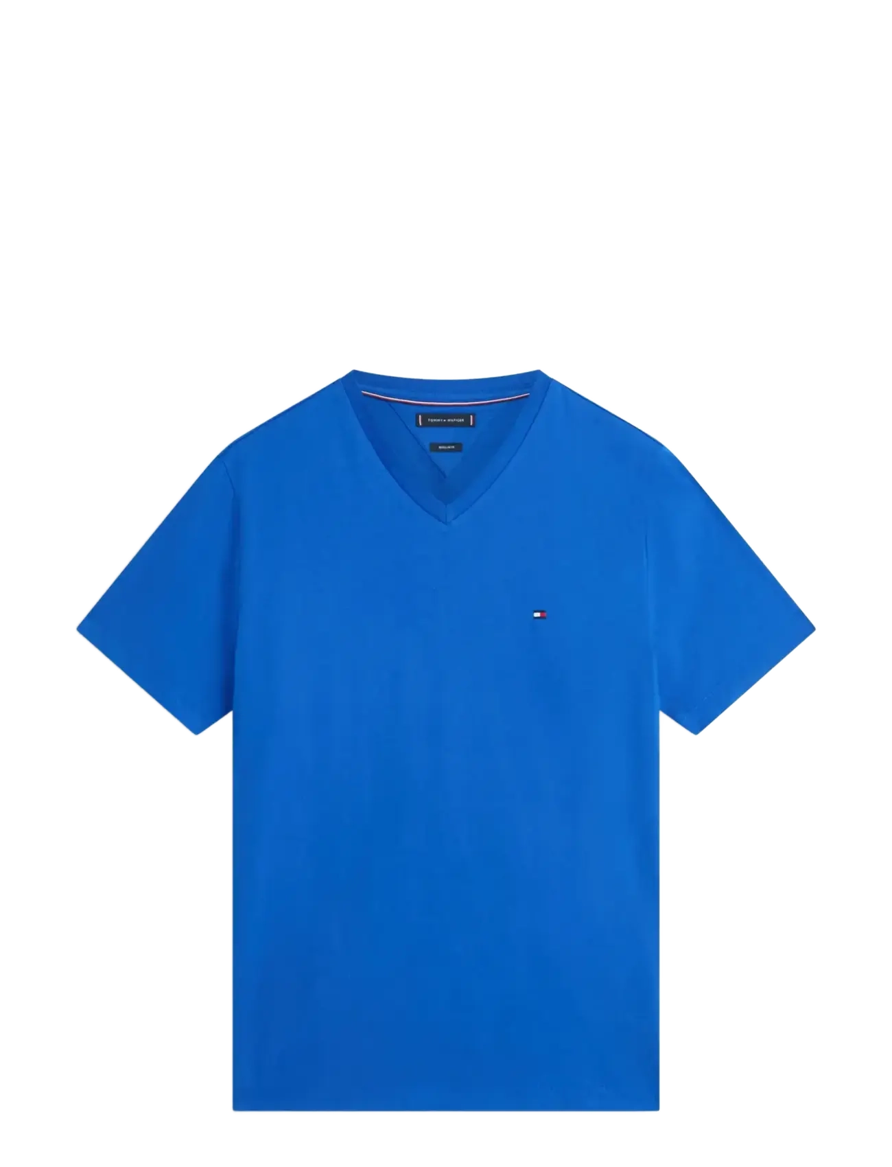 ESSENTIAL V-NECK TEE - REGAL BLUE