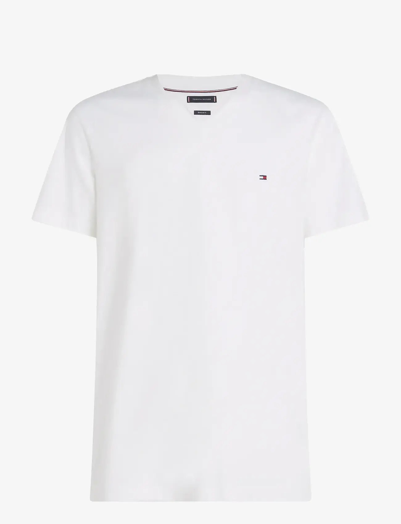 Tommy Hilfiger - ESSENTIAL V-NECK TEE - die niedrigsten preise - white - 1