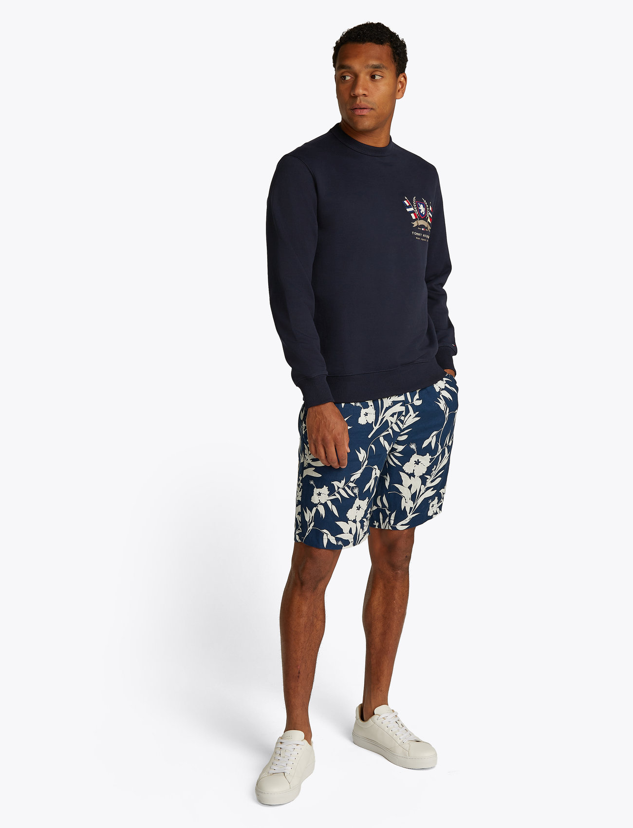 Tommy Hilfiger - HILFIGER COLOR CREST SWEATSHIRT - shoppa efter tillfälle - desert sky - 5