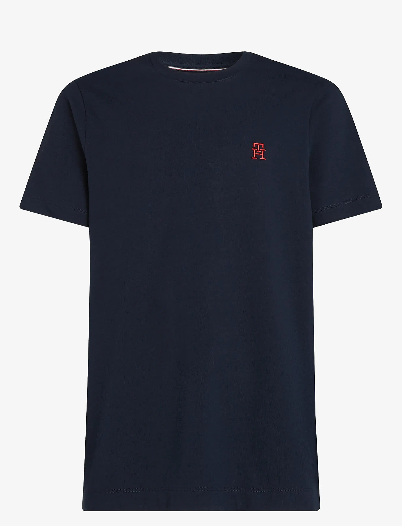 Tommy Hilfiger - MONOGRAM IMD TEE - herbstliche kleidung - desert sky - 0