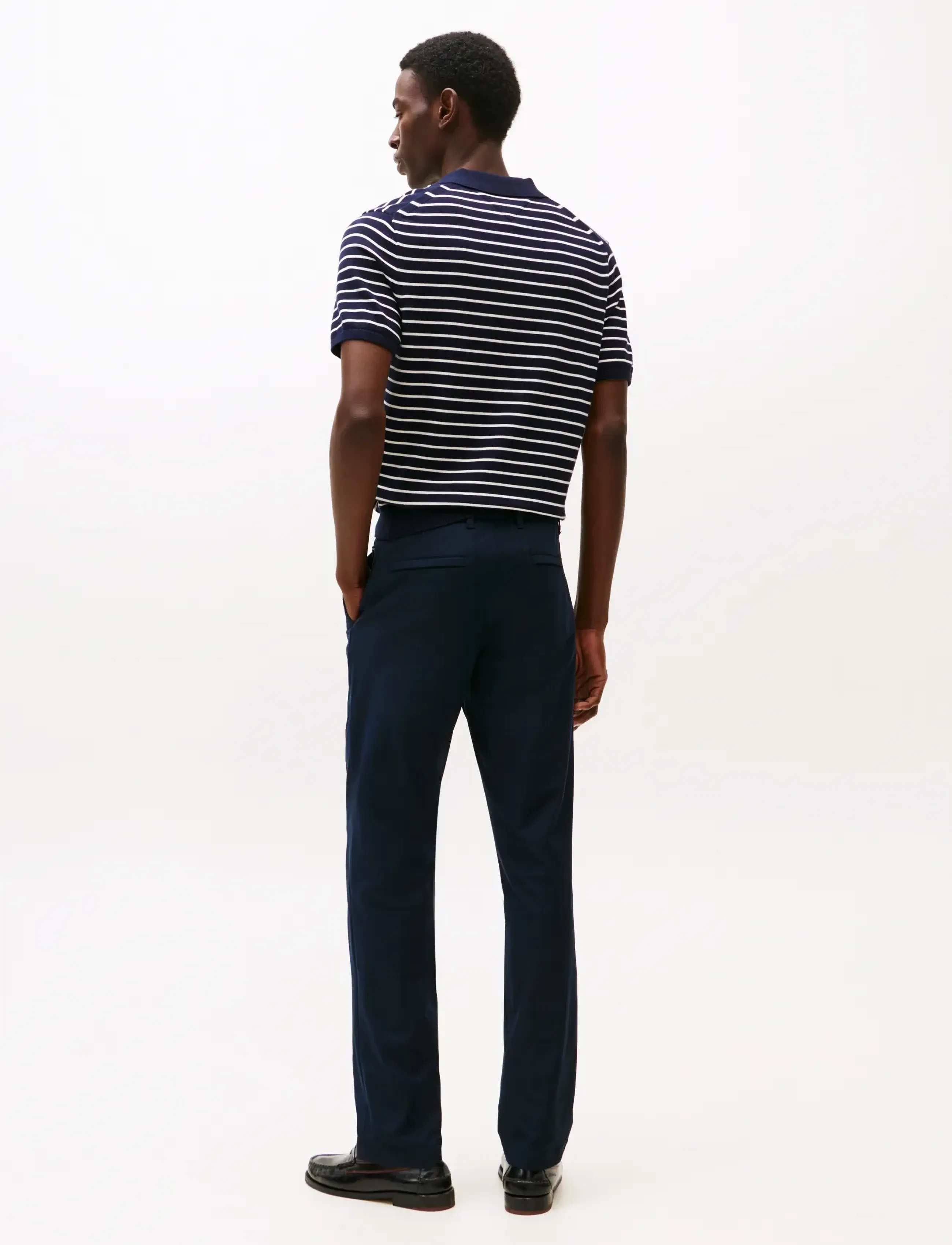 Tommy Hilfiger - DENTON KNIT TECH CHINO - chino püksid - desert sky - 2