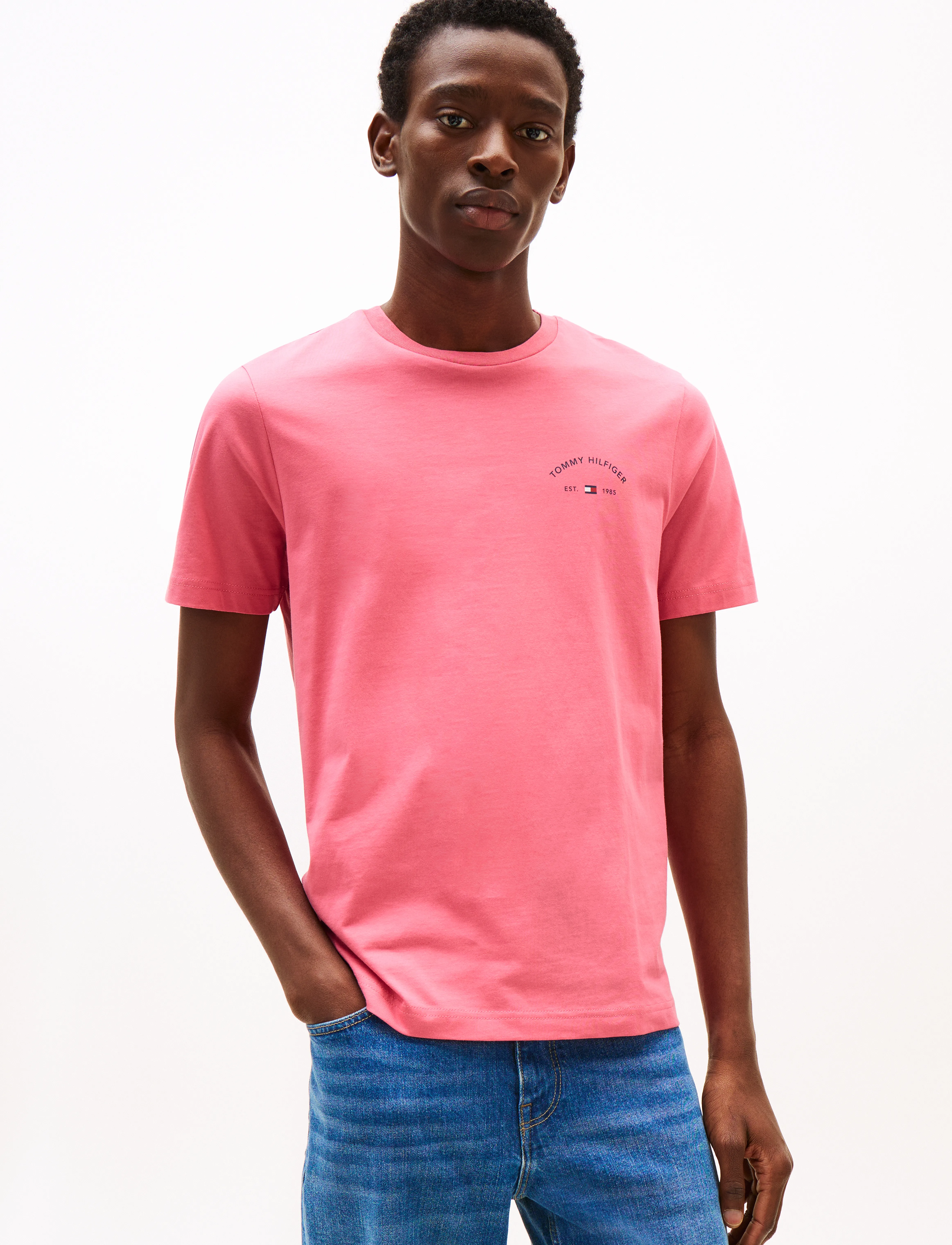 Tommy Hilfiger HILFIGER HOTEL TEE - Deals - VINTAGE ROSY / pink/rose