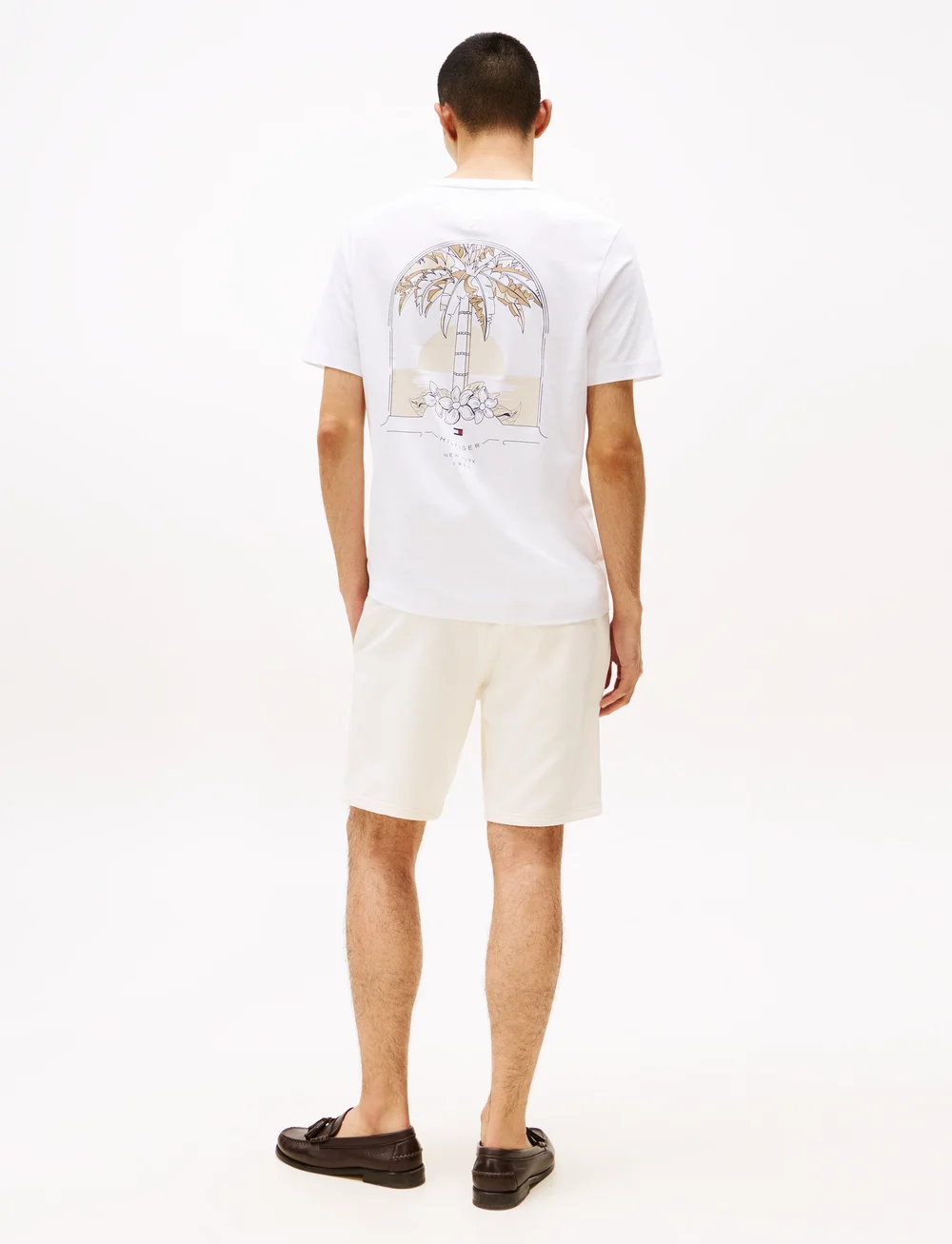 Tommy Hilfiger - HILFIGER HOTEL TEE - lühikeste varrukatega t-särgid - white - 3