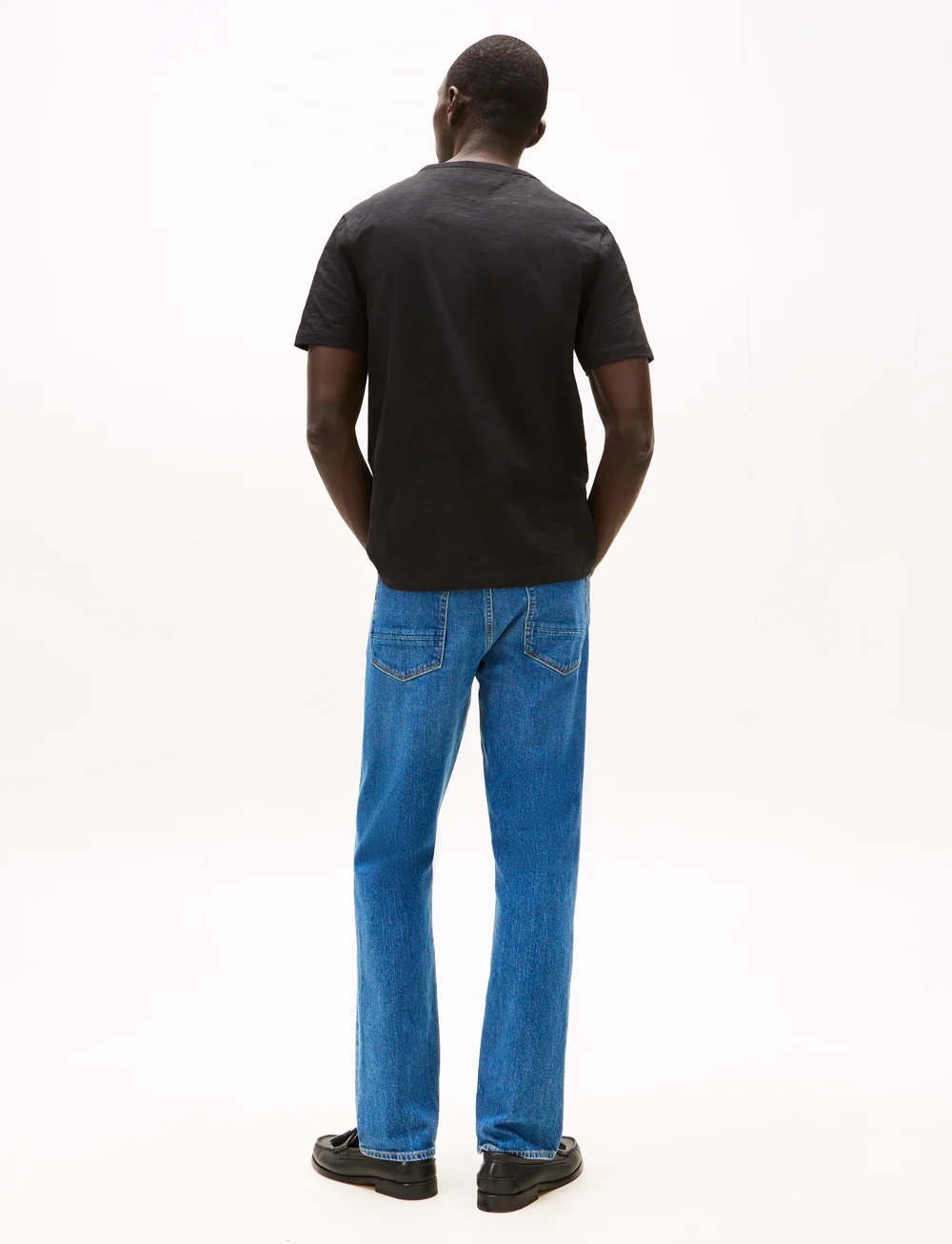 Tommy Hilfiger - PALM TREE LABEL TEE - t-shirts à manches courtes - black - 3