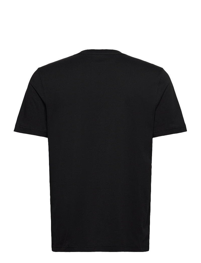 Tommy Hilfiger - HILFIGER FLOCK TEE - kurzärmelig - black - 2