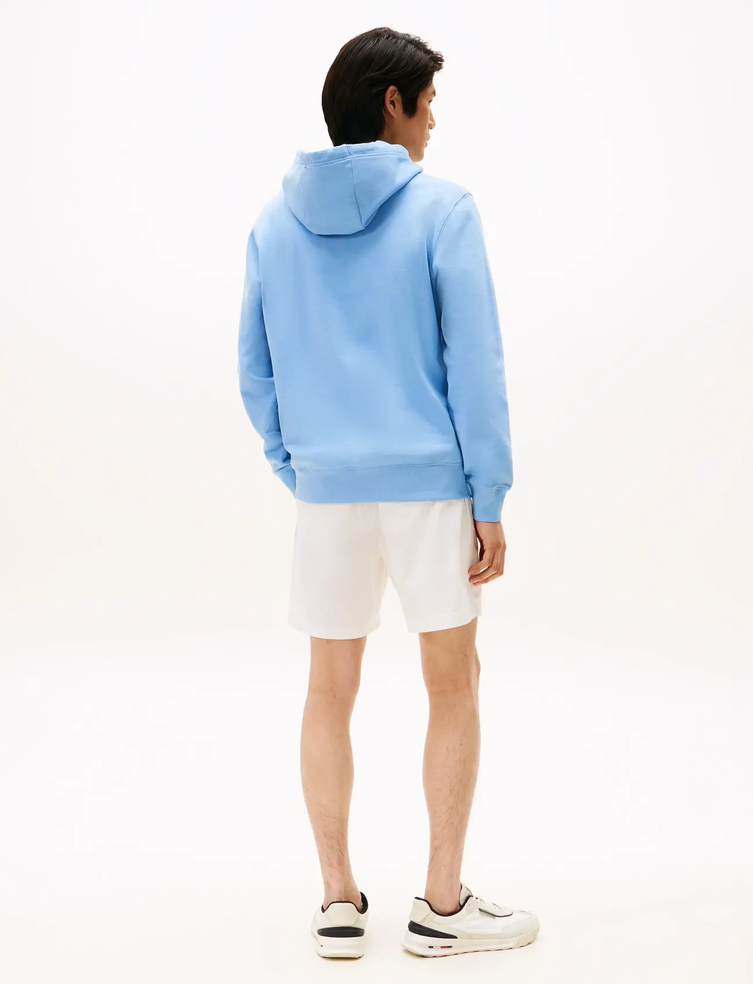 Tommy Hilfiger - OUTLINE FLAG SCRIPT HOODIE - cloudy blue - 4