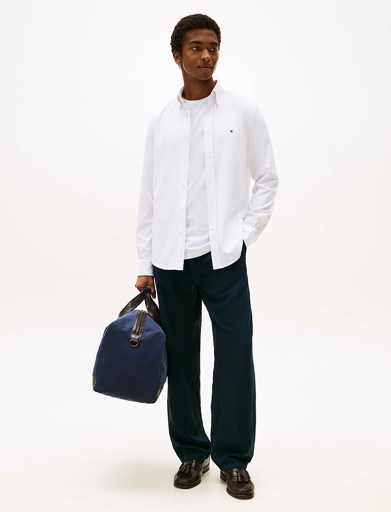 Tommy Hilfiger - PERFORMANCE KNIT SOLID LS SHIRT - optic white - 2