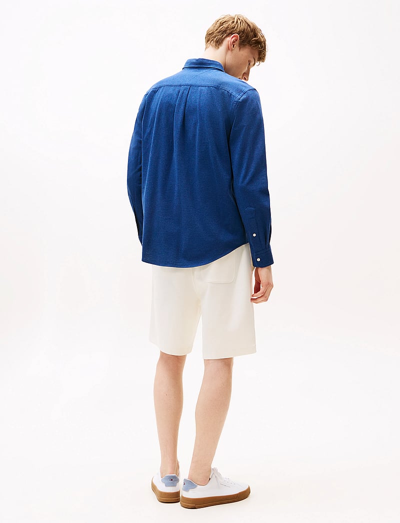 Tommy Hilfiger - 1985 KNITTED RF SHIRT - casual skjorter - indigo effect heather - 3