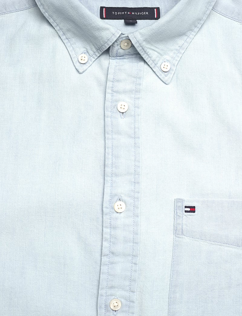 Tommy Hilfiger - CHAMBRAY POCKET RF SHIRT - basic-hemden - light blue chambray - 5