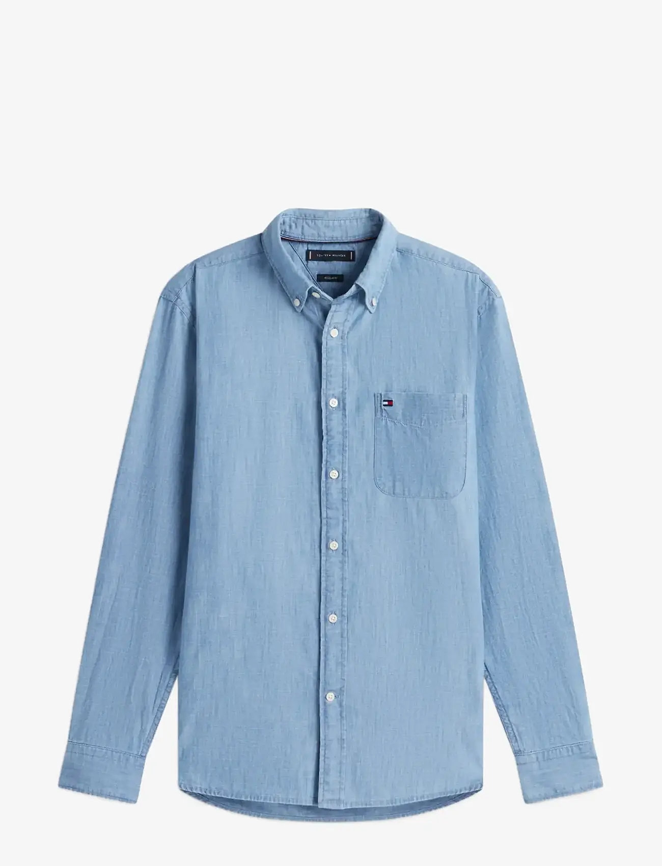 Tommy Hilfiger - CHAMBRAY POCKET RF BD SHIRT - casual - medium blue chambray - 1
