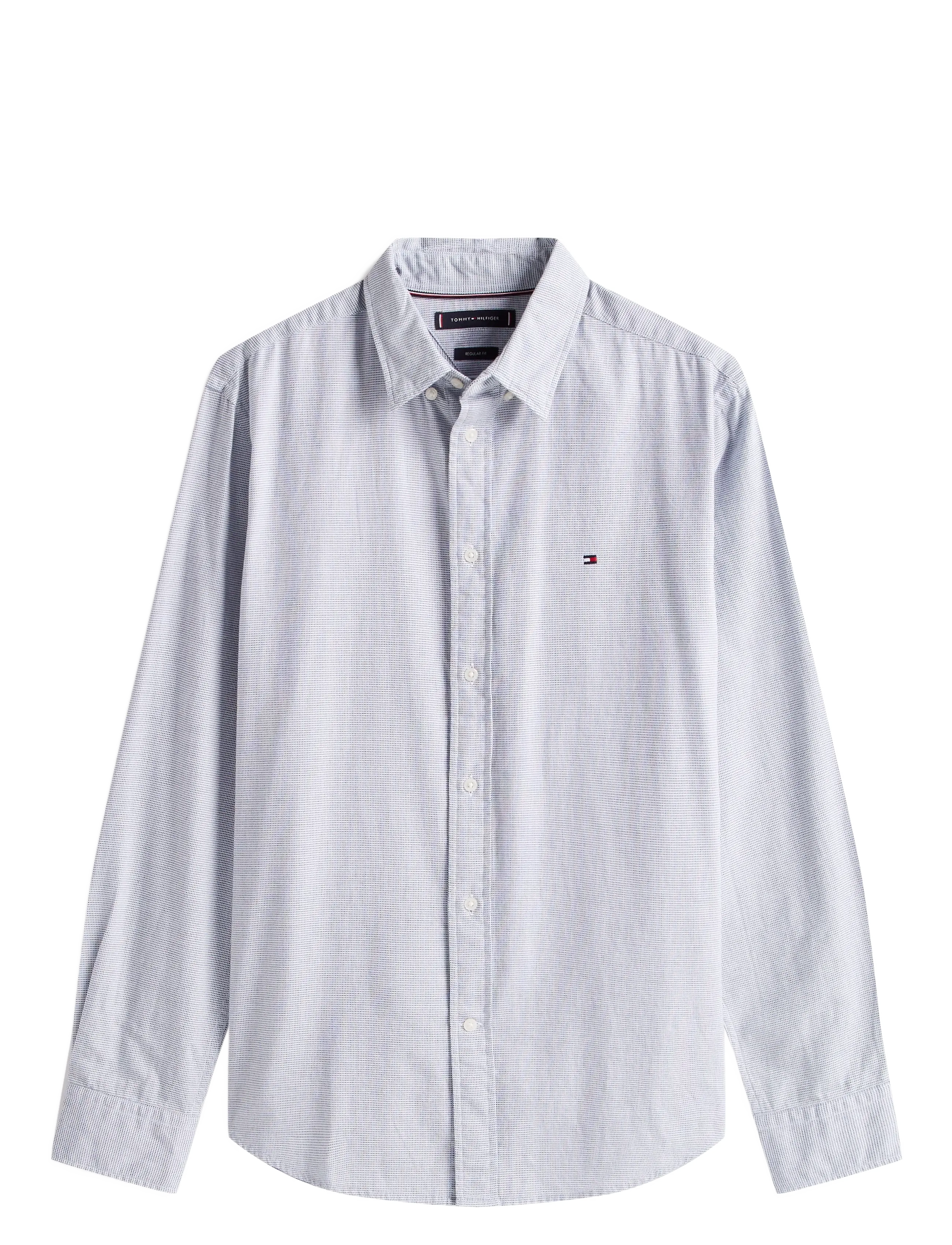 Tommy Hilfiger - DOBBY LS RF SHIRT - desert sky multi - 1