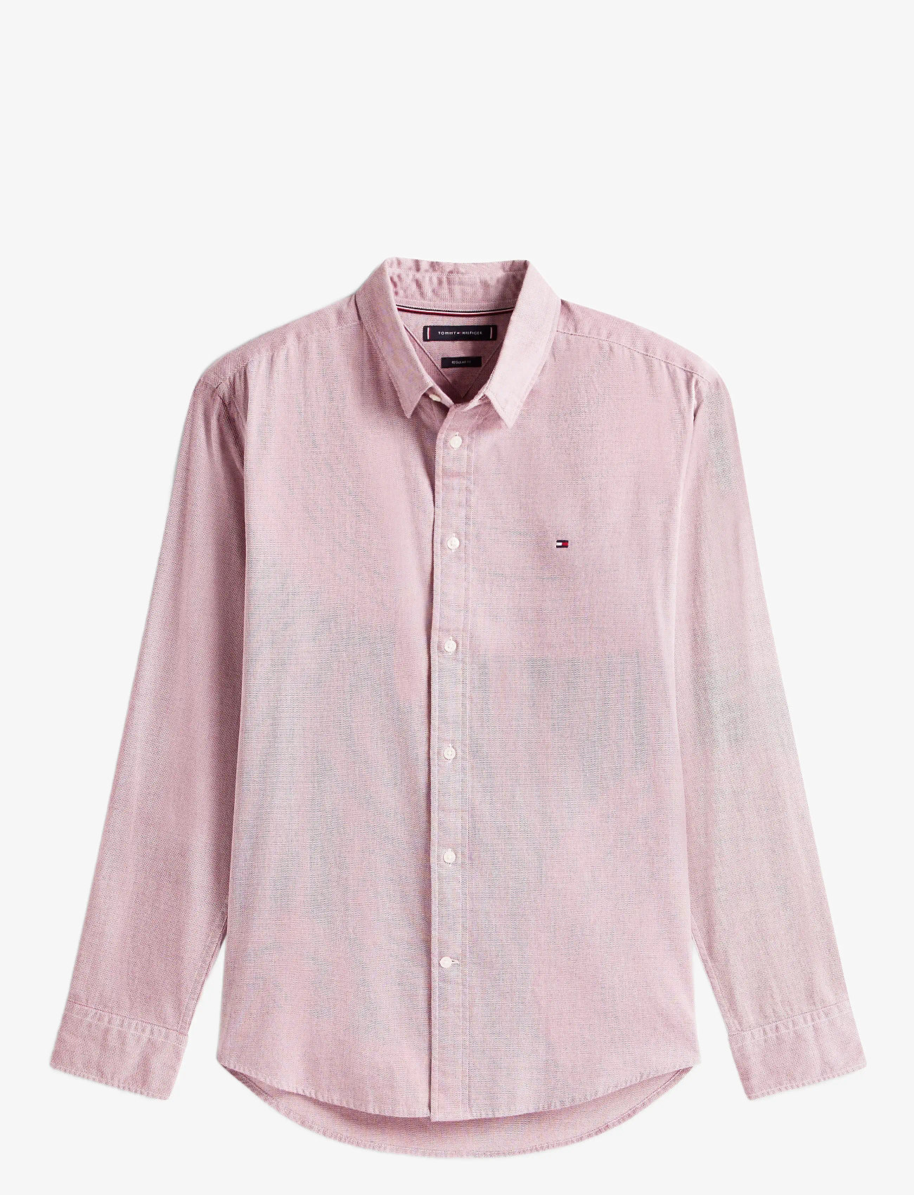 Tommy Hilfiger - DOBBY LS RF SHIRT - basic skjortor - medium red multi - 1