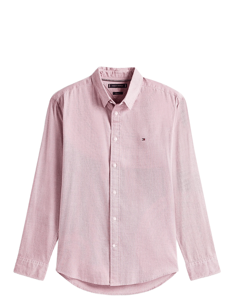 Tommy Hilfiger - DOBBY LS RF SHIRT - basic skjortor - medium red multi - 1