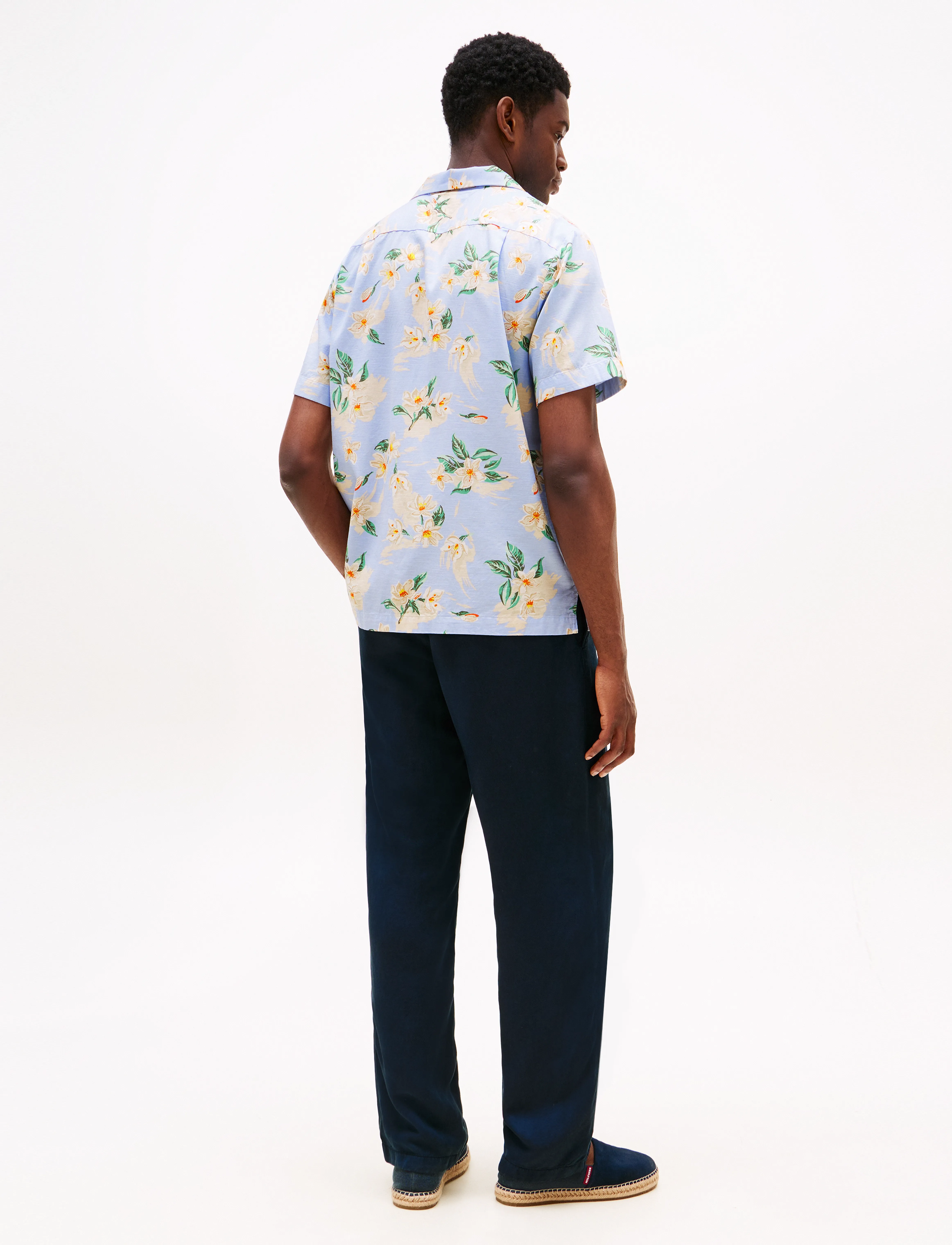Tommy Hilfiger - LIGHTWEIGHT FLORAL AOP SS SHIRT - sweet blue / allover - 3