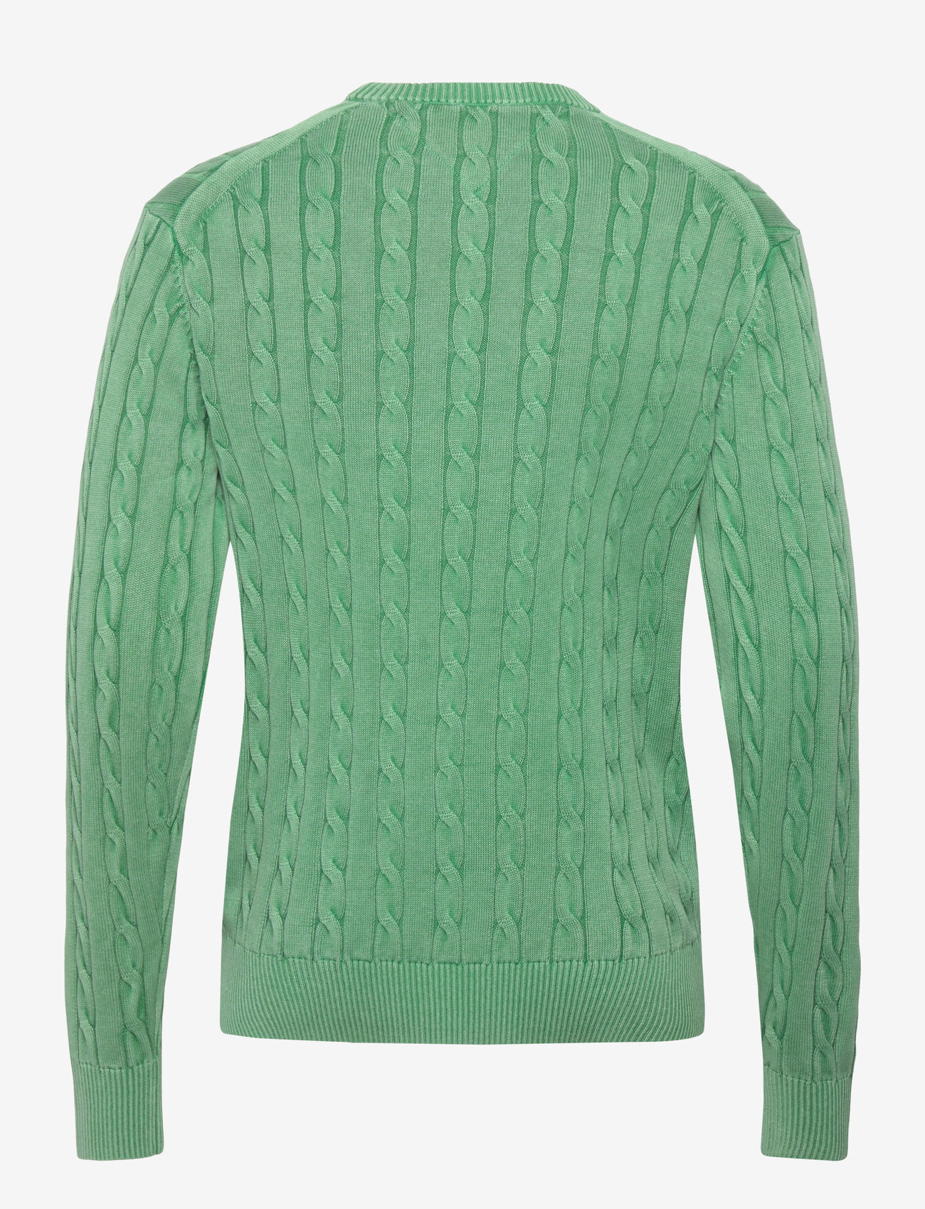 Tommy Hilfiger - CLASSIC CABLE GMD C NK - rundhalsad - fort green - 2