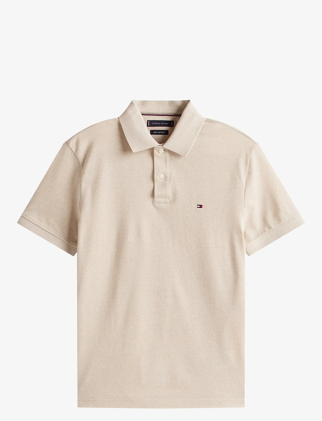 Tommy Hilfiger - MERCERISED TWO TONE REG POLO - kortärmade pikéer - newsprint / multi - 1