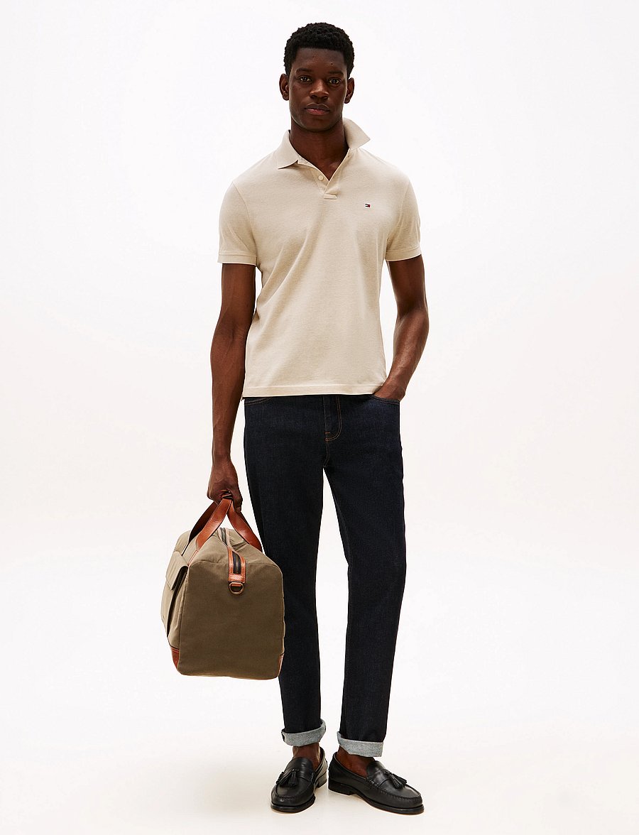 Tommy Hilfiger - MERCERISED TWO TONE REG POLO - lühikeste varrukatega polod - newsprint / multi - 2