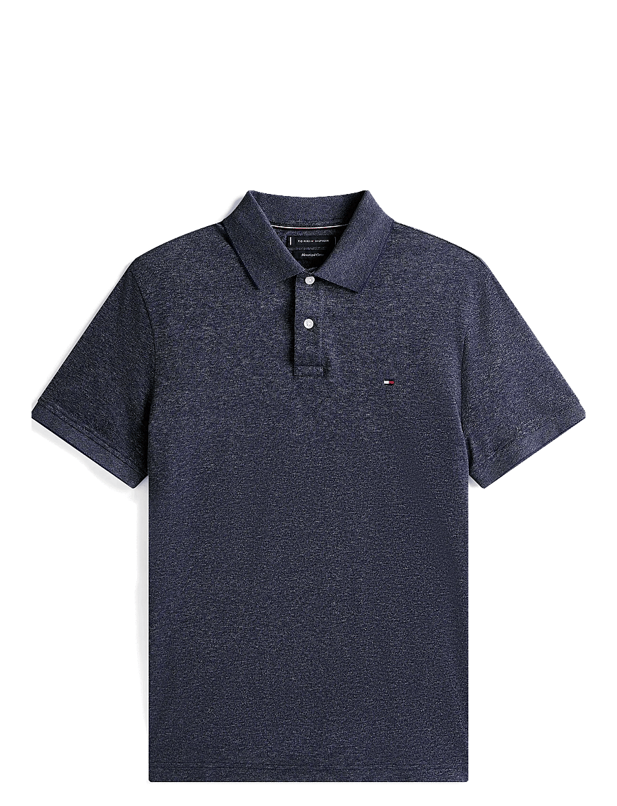 Tommy Hilfiger - MERCERISED TWO TONE REG POLO - kortärmade pikéer - preppy navy / multi - 1