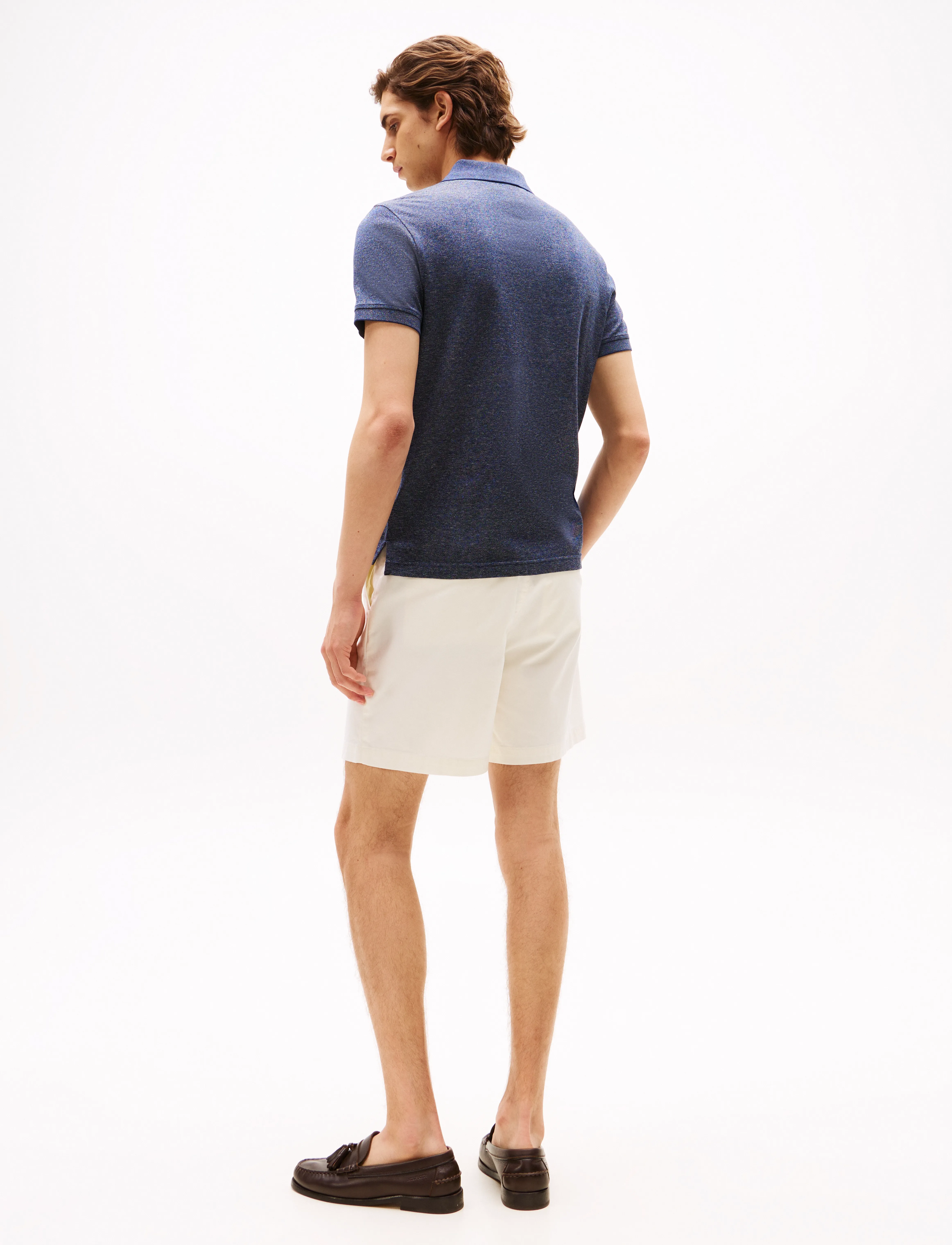 Tommy Hilfiger - MERCERISED TWO TONE REG POLO - kurzärmelig - preppy navy / multi - 3