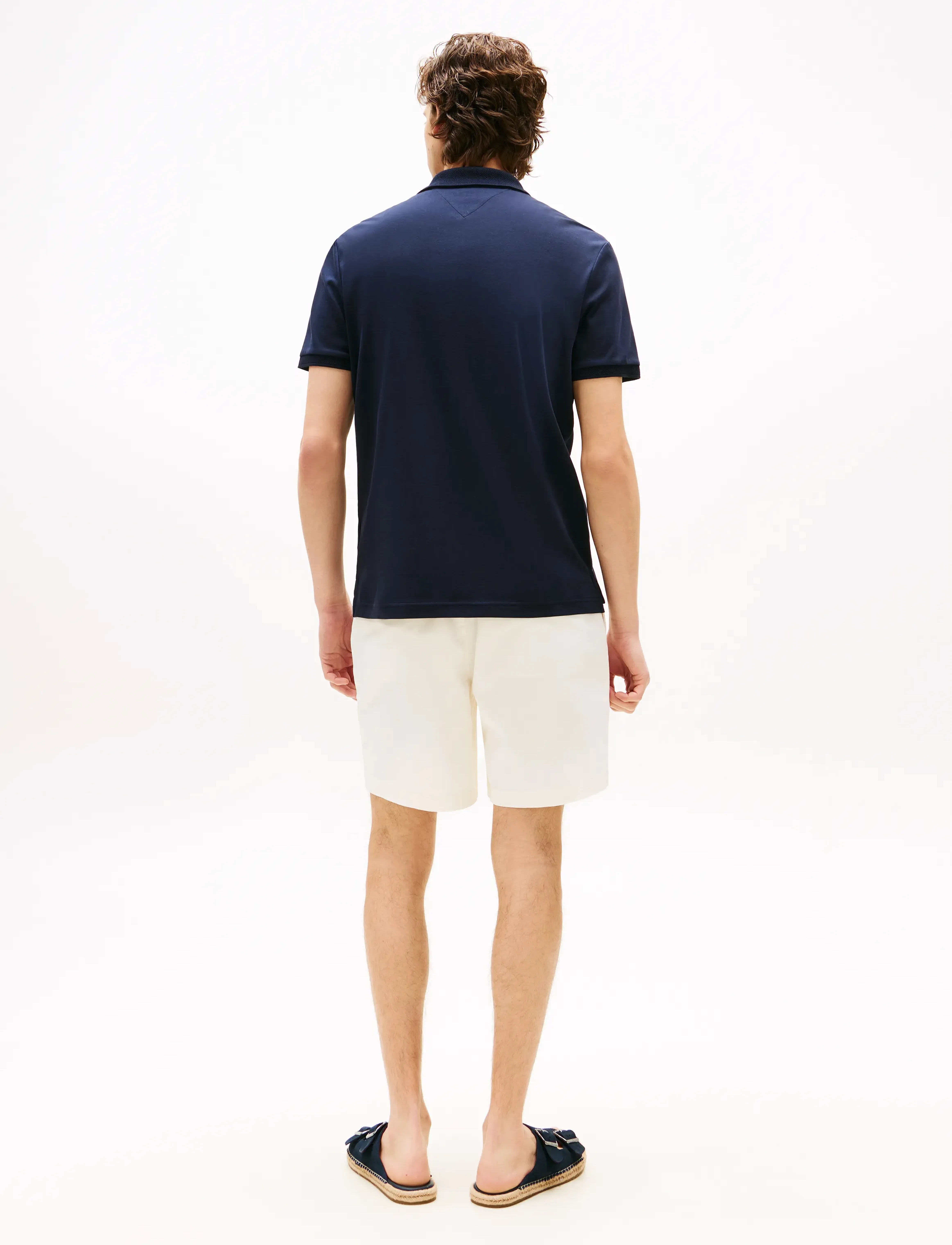 Tommy Hilfiger - INTERLOCK ZIP REG POLO - desert sky - 3