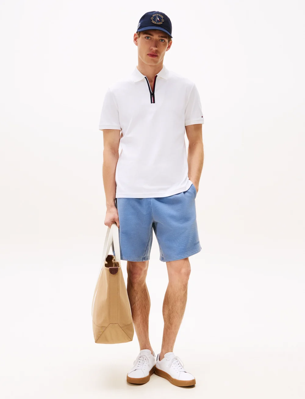 Tommy Hilfiger - INTERLOCK ZIP REG POLO - kurzärmelig - white - 2