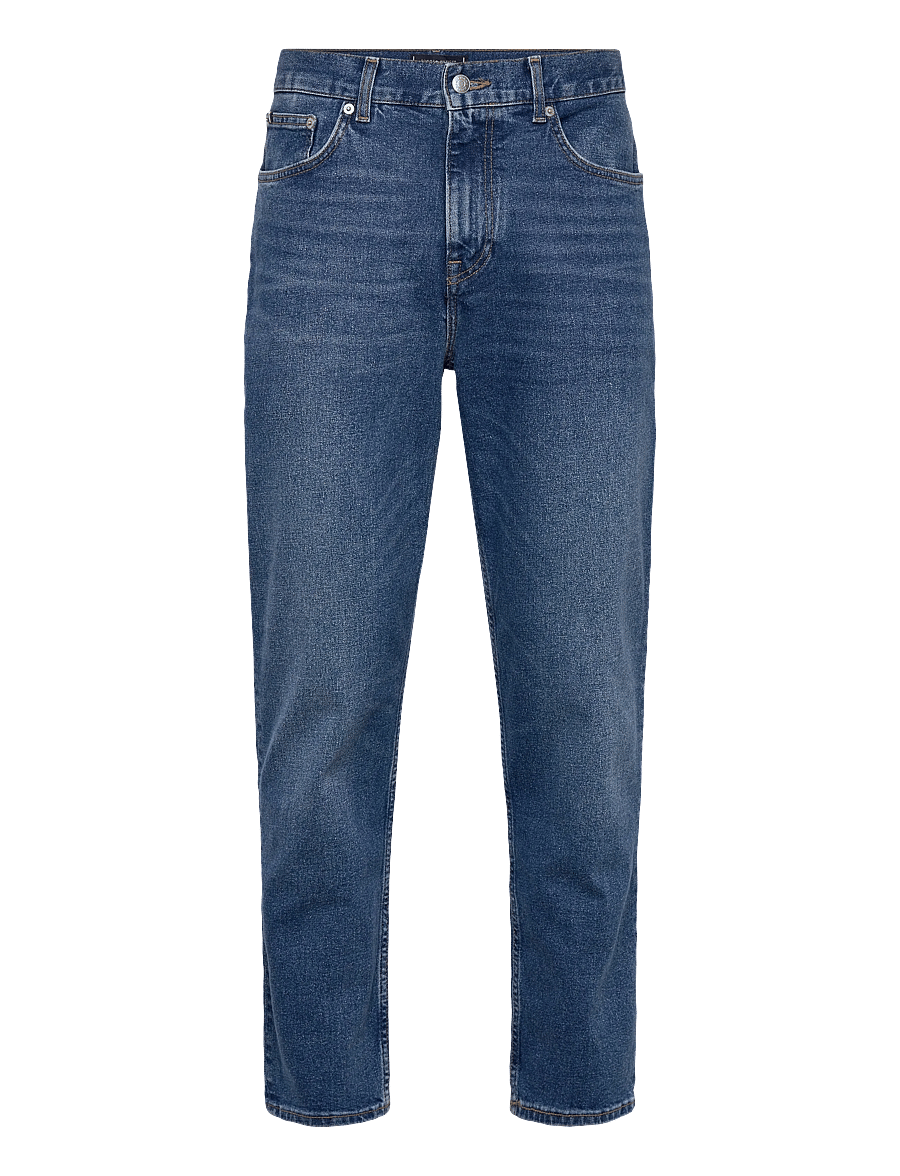Tommy Hilfiger - TAPERED HARLEM STR BRONSON IND - alt kitsenevad teksad - bronson indigo - 1