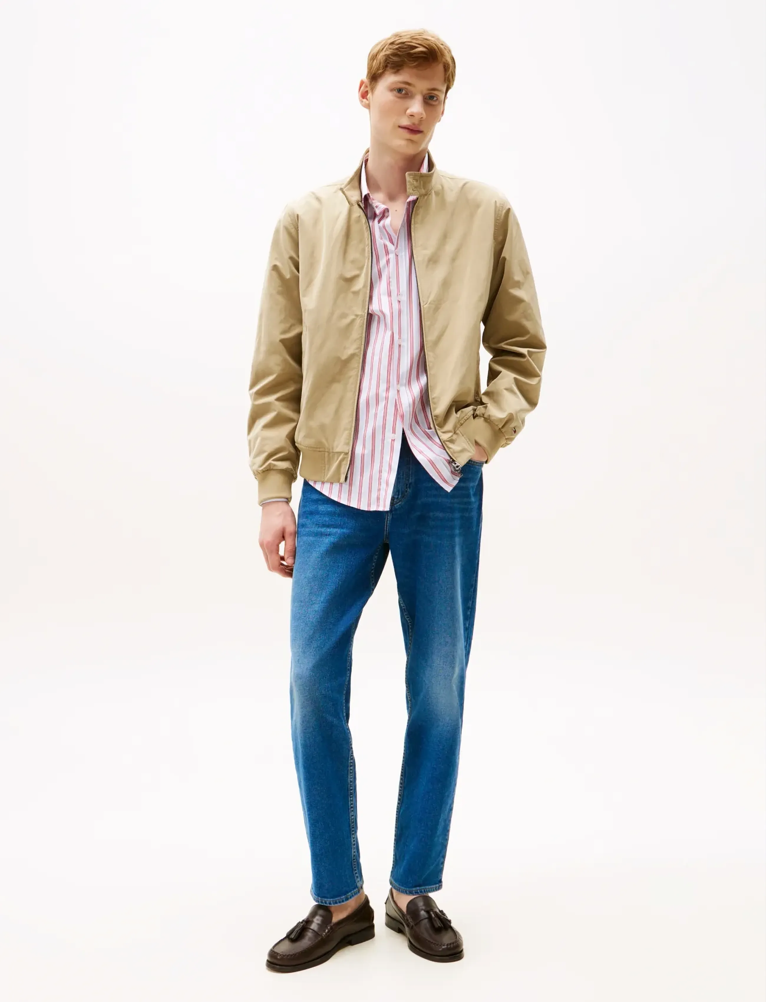 Tommy Hilfiger - TAPERED HARLEM STR BRONSON IND - tapered-farkut - bronson indigo - 4
