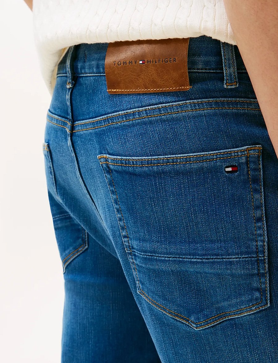 Tommy Hilfiger - SLIM BLEECKER PSTR CAMINO IND - slim fit -farkut - camino indigo - 5