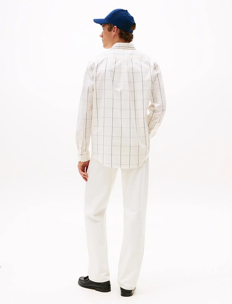 Tommy Hilfiger - LIGHTWEIGHT TWILL WINDOW SHIRT - basic shirts - ivory silk - 3