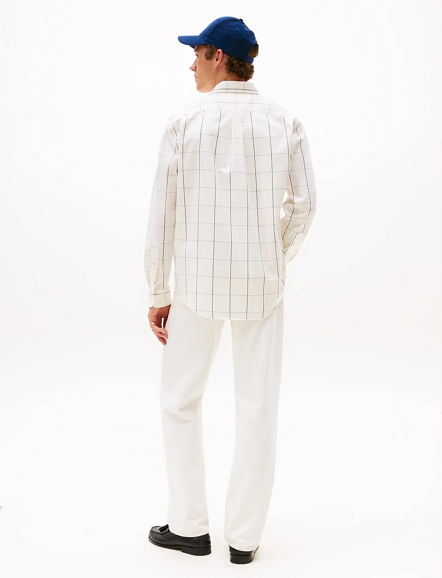 Tommy Hilfiger - LIGHTWEIGHT TWILL WINDOW SHIRT - ivory silk - 3