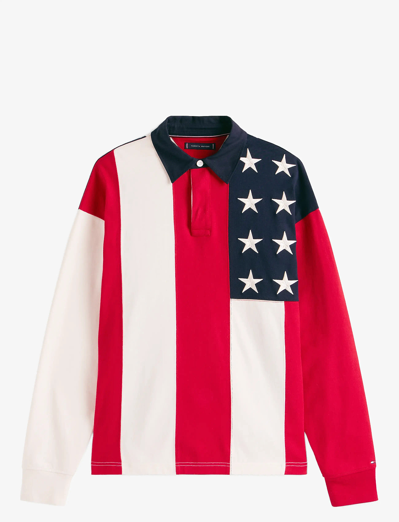 Tommy Hilfiger - AMERICANA FLAG RUGBY - shop by occasion - desert sky/multi - 1