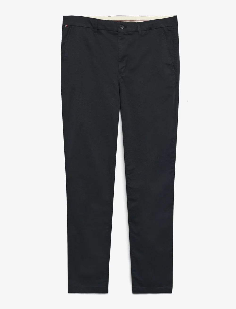 Tommy Hilfiger - DENTON PRINTED STRUCTURE CHINO - casual broeken - desert sky - 1