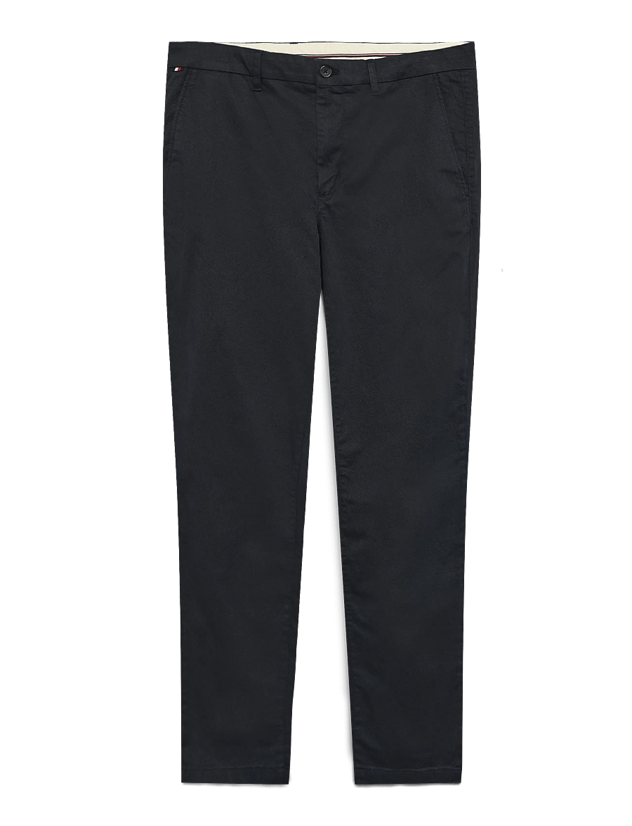 Tommy Hilfiger - DENTON PRINTED STRUCTURE CHINO - casual trousers - desert sky - 2