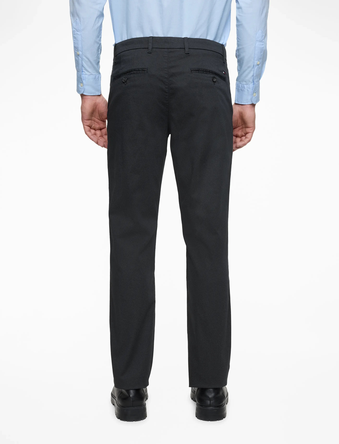 Tommy Hilfiger - DENTON PRINTED STRUCTURE CHINO - casual byxor - desert sky - 5