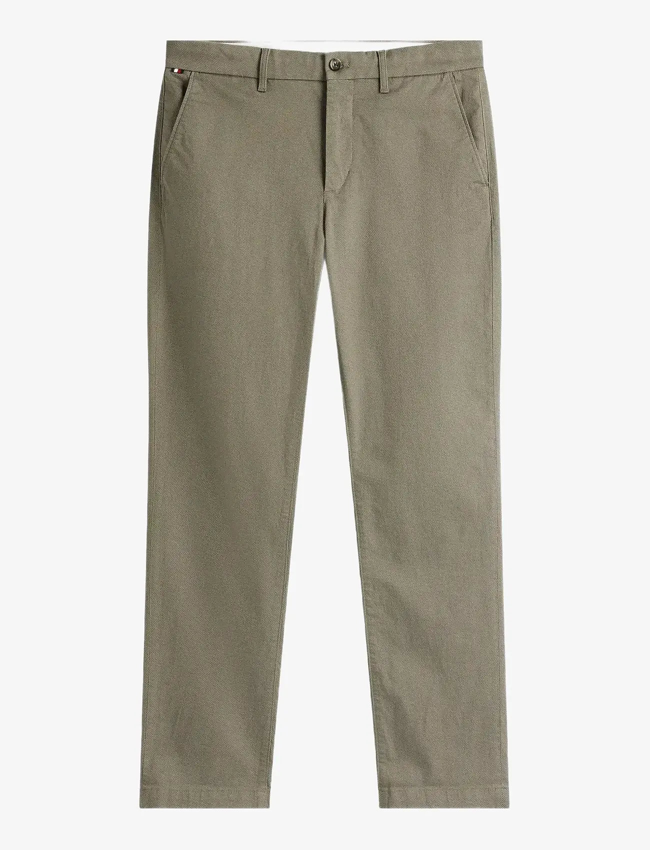 Tommy Hilfiger - DENTON PRINTED STRUCTURE CHINO - casual bukser - hydrogen grey - 1