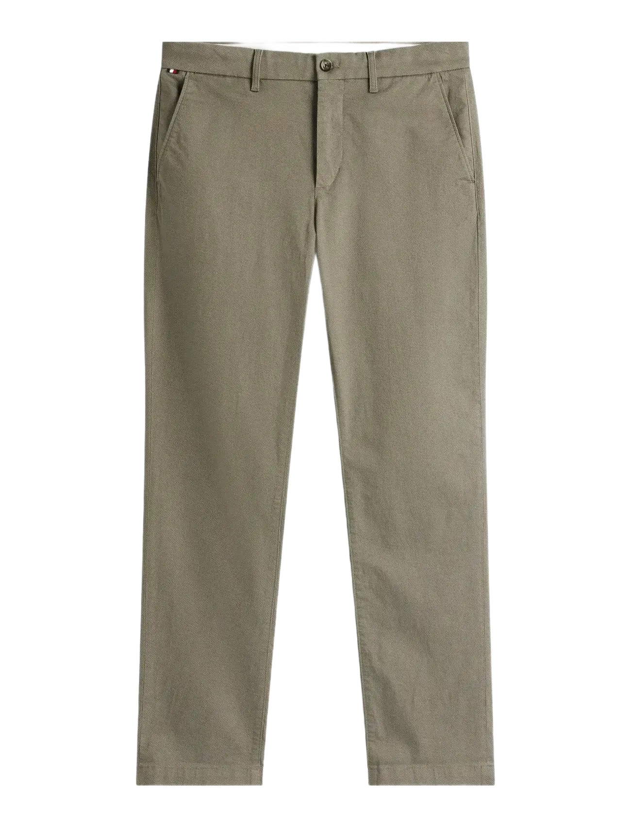 Tommy Hilfiger DENTON PRINTED STRUCTURE CHINO - Tommy Hilfiger - HYDROGEN GREY / grey